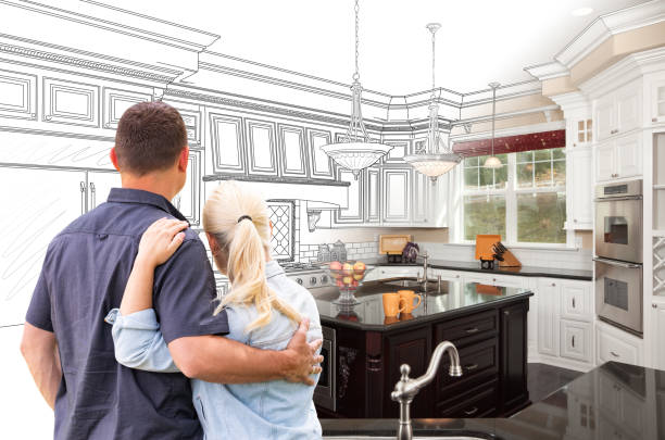 Professional Cabinet Refacing technician working in Frisco, TX